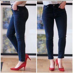 Agolde Nico High rise slim fit jeans-Relic